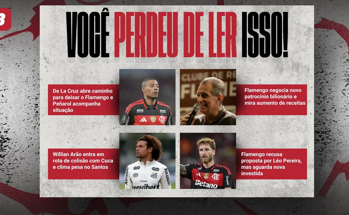 As principais notícias do futebol brasileiro que você não leu na semana do dia 26 a 31 de julho