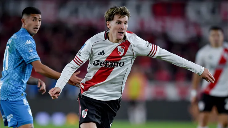 Atacante em ação pelo River Plate. Photo by Marcelo Endelli/Getty Images