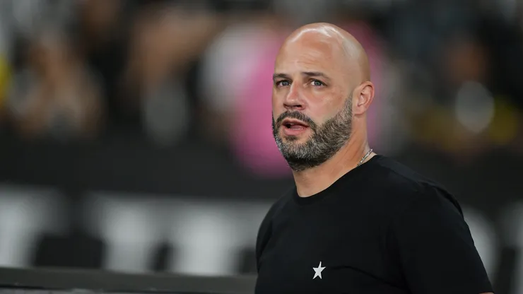 Franclim Carvalho é o técnico do Botafogo. Foto: Thiago Ribeiro/AGIF