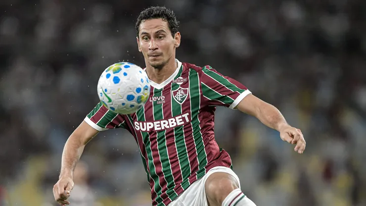 Ganso durante partida pelo Fluminense. Foto: Thiago Ribeiro/AGIF