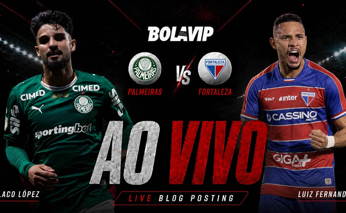 Ao Vivo | Palmeiras x Fortaleza: acompanhe de graça o jogo em tempo real | Copa do Brasil