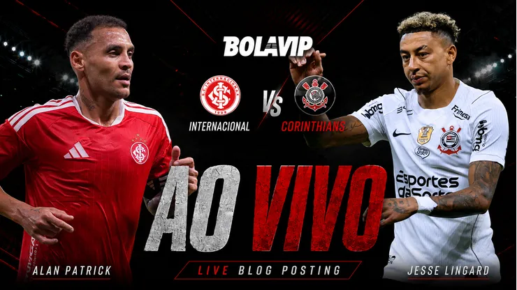 Internacional x Corinthians é transmitido ao vivo pelo Bolavip Brasil