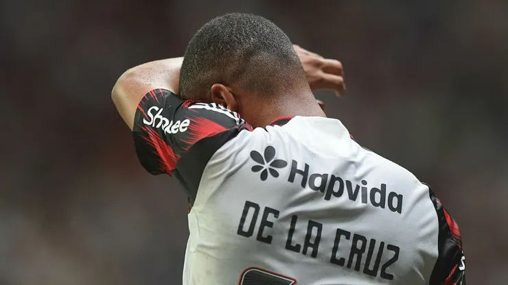 De la Cruz vira centro de crise entre Jardim e departamento médico do Flamengo nos bastidores - Foto Jhony PinhoAGIF