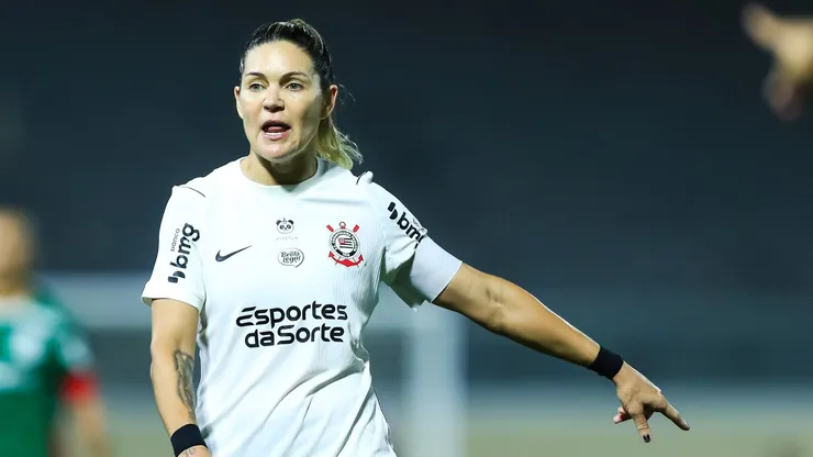 Corinthians chega a 12 jogos de invencibilidade contra Flamengo no futebol feminino - Foto Marco MiateloAGIF