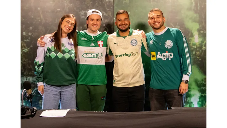 A Live Verde Imponente é o mais novo produto da FutbolSites voltado ao público palestrino. Bianca Pierri/FilmAi