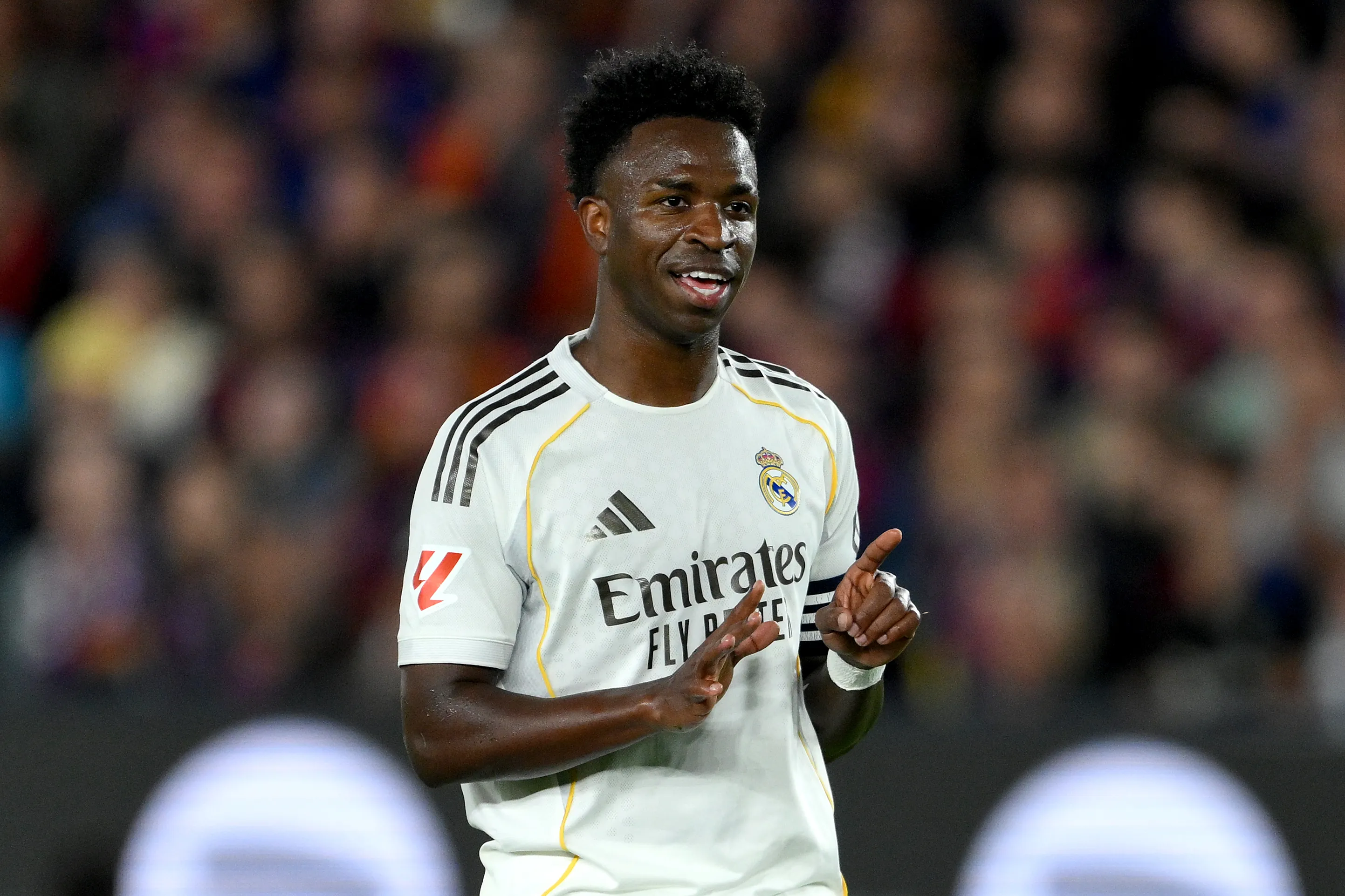 Vinícius Júnior. Foto: David Ramos/Getty Images