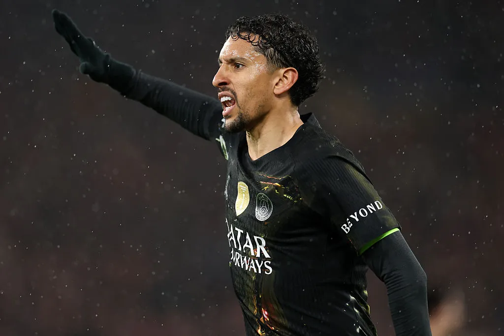 Marquinhos. Foto: Michael Steele/Getty Images