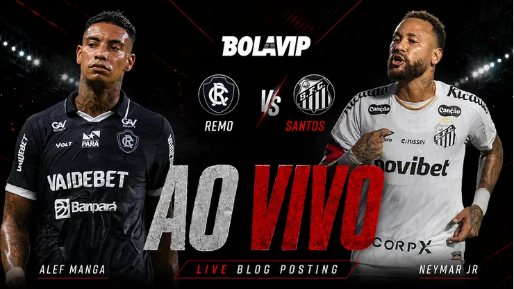 Remo x Santos é transmitido ao vivo pelo Bolavip Brasil