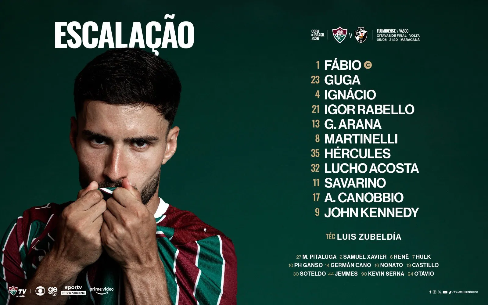 Foto: Fluminense/X