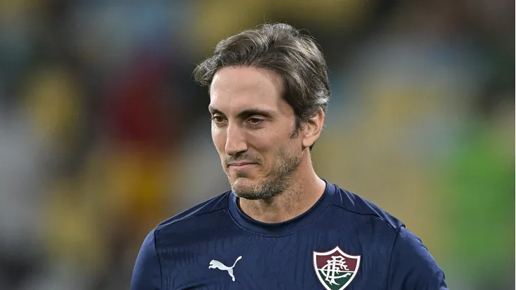 Zubeldia no Fluminense. Foto: Thiago Ribeiro/AGIF
