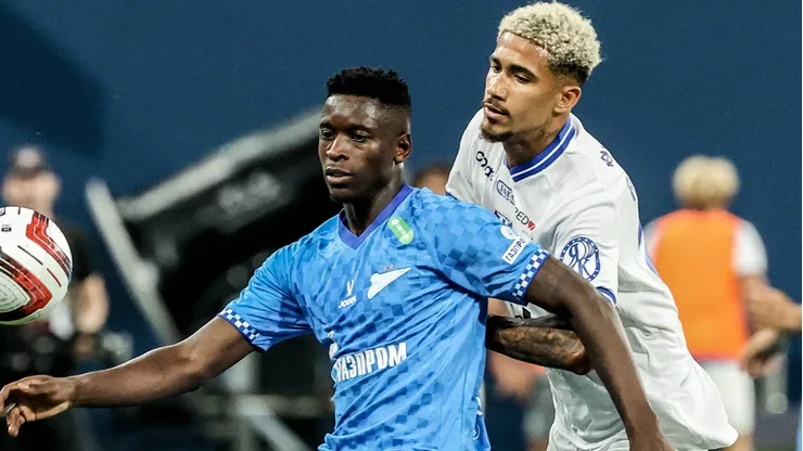 Luiz Henrique jogando com camisa do Zenit. Foto: IMAGO / ITAR-TASS