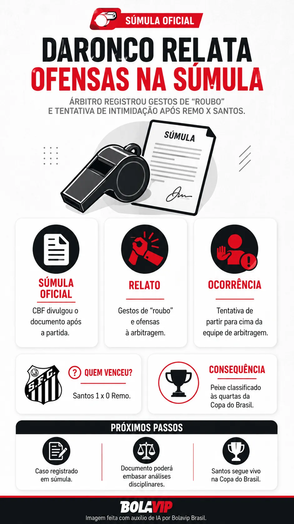 Infográfico - Foto: gerada com auxílio de IA pelo Bolavip Brasil.