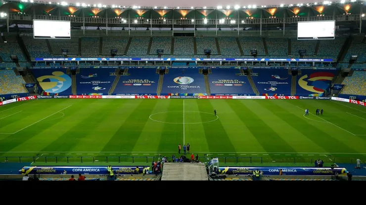 Maracanã foi palco da final da Copa América 2021. Foto: Wagner Meier/Getty Images