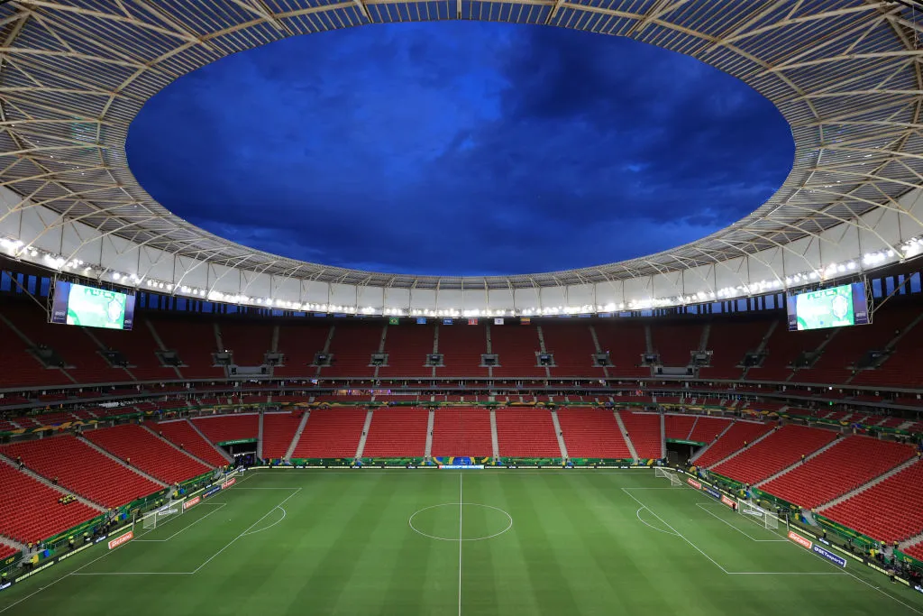 Estádio Mané Garrincha. Foto: Buda Mendes/Getty Images