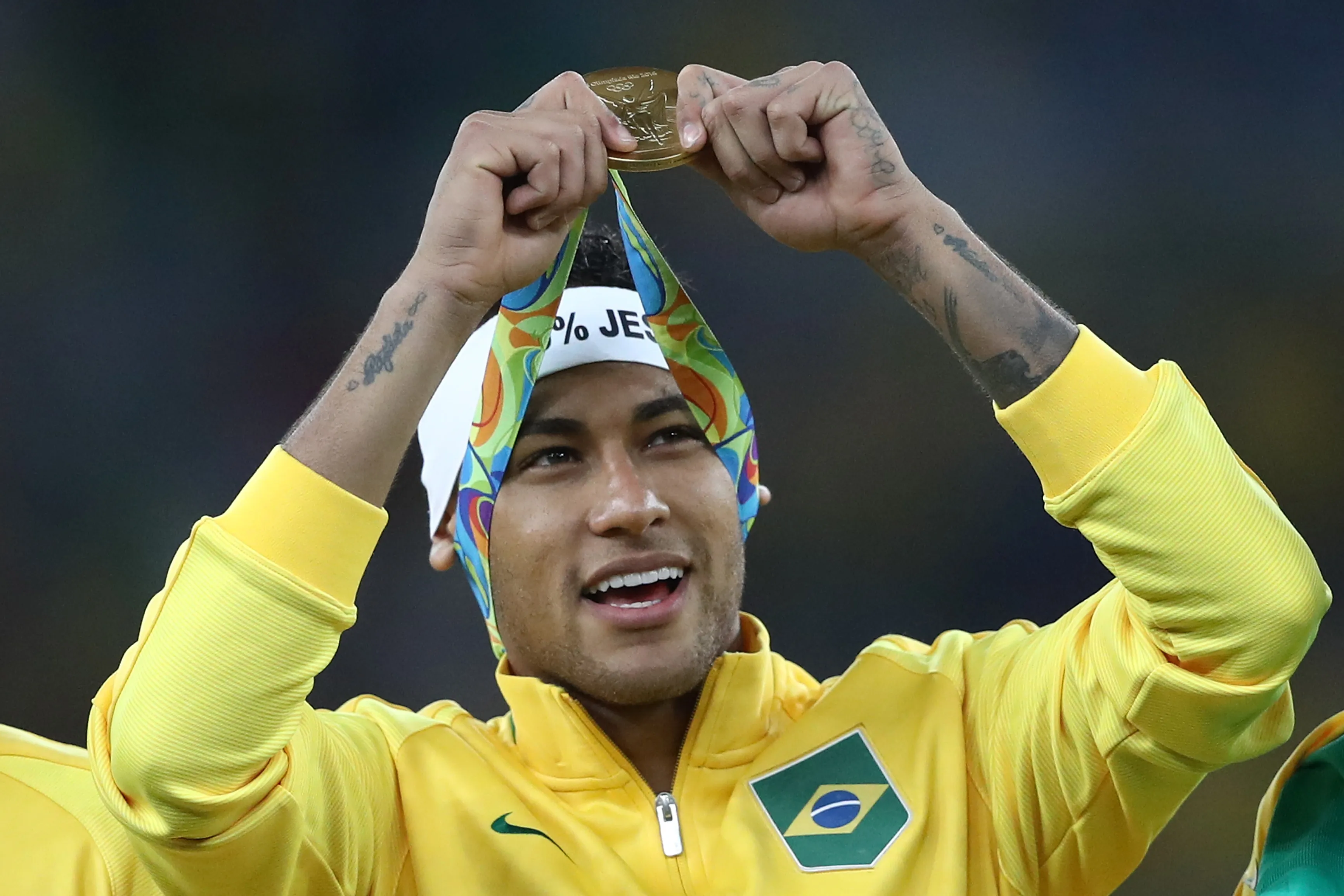 A conquista do Ouro Olímpico no Rio 2016. Foto: Clive Mason/Getty Images