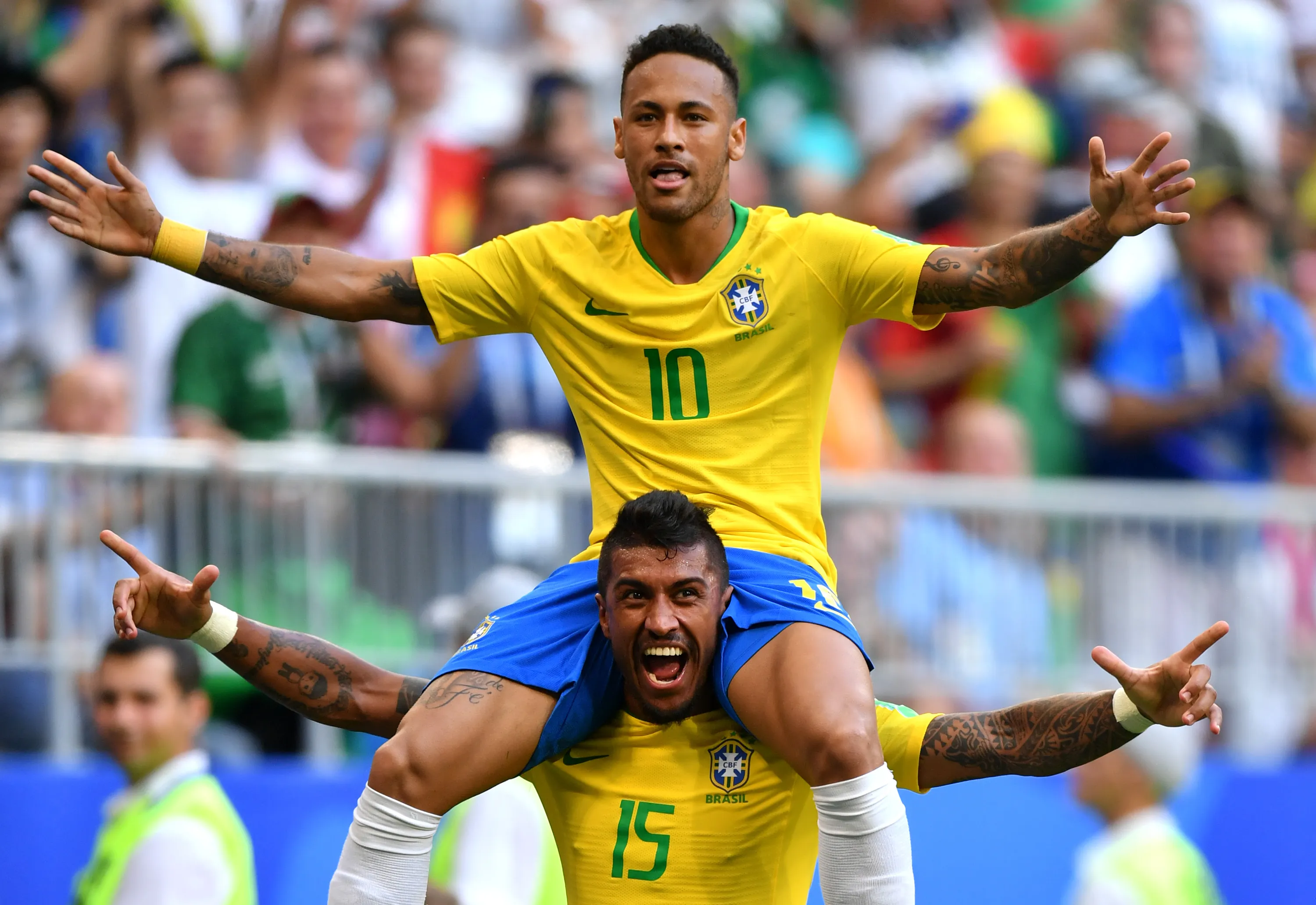 A atuação contra o México na Copa de 2018. Foto: Dan Mullan/Getty Images