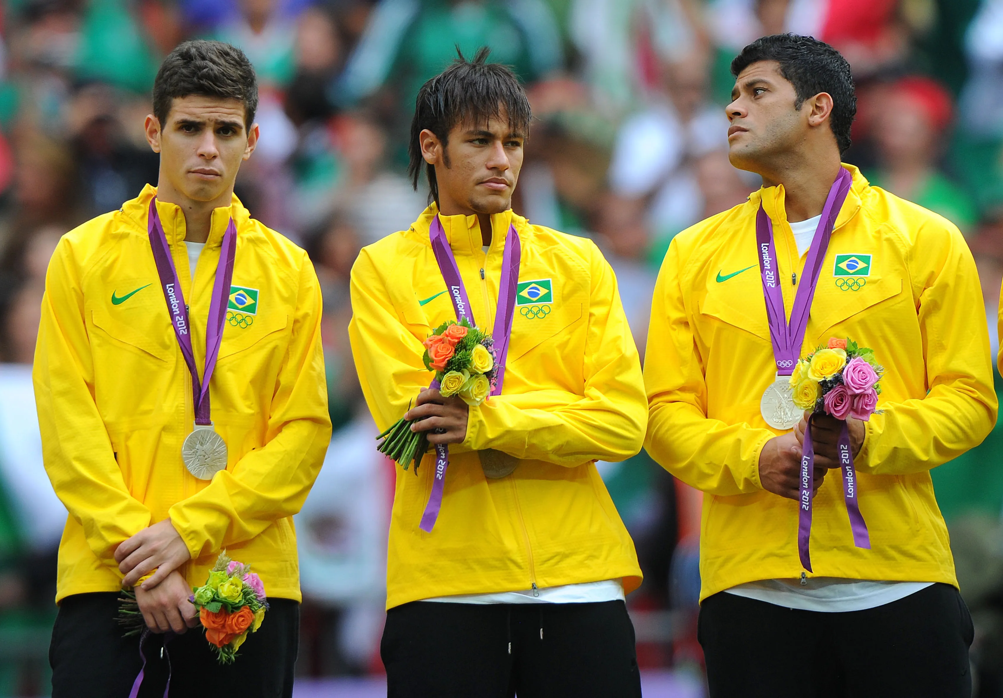 A prata olímpica em Londres em 2012. Foto: Michael Regan/Getty Images