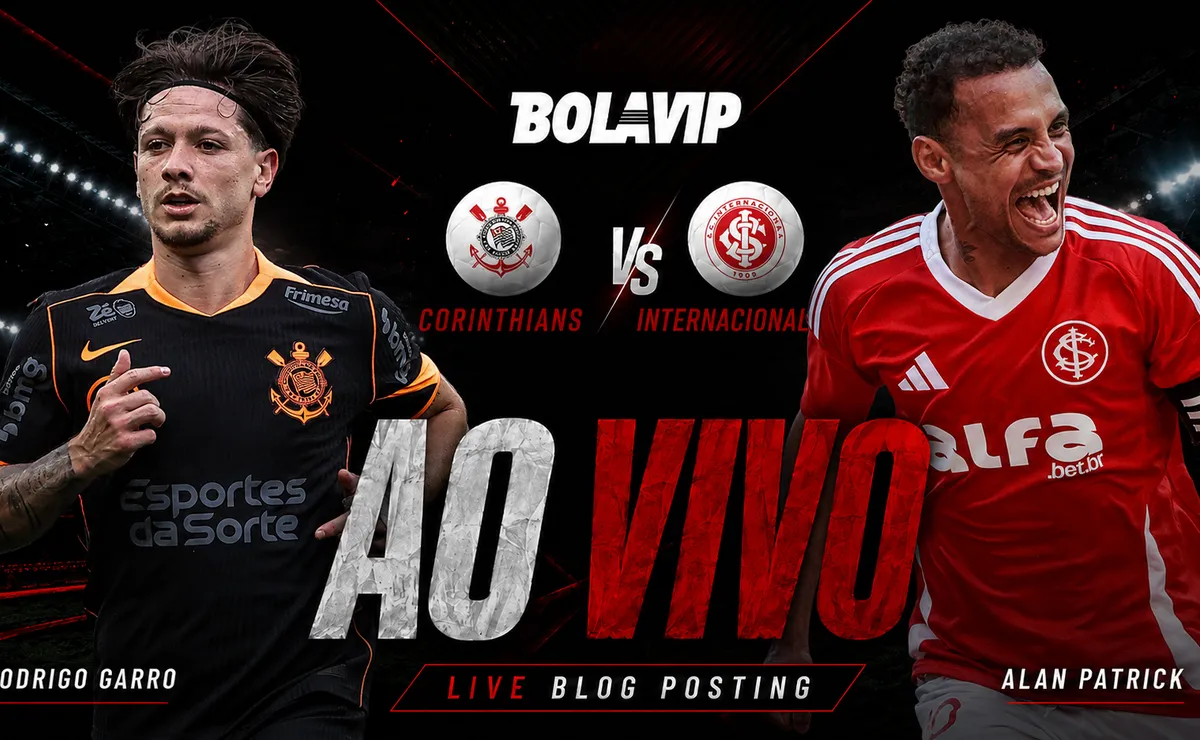 Corinthians x Internacional AO VIVO – Acompanhe de graça o jogo em tempo real | Copa do Brasil