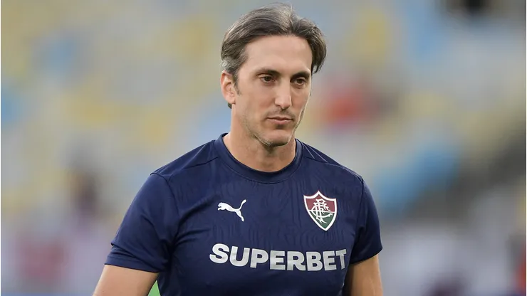 Luis Zubeldia tecnico do Fluminense durante partida contra o Vasco no estadio Maracana pelo campeonato Copa Do Brasil 2026.