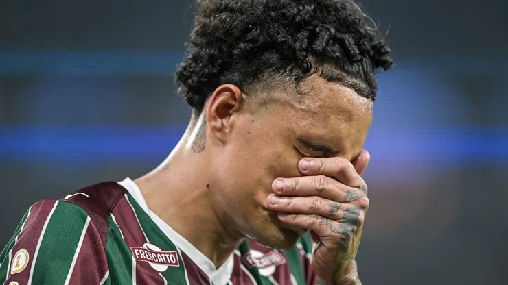 Guilherme Arana jogador do Fluminense durante partida contra o Vasco no estadio Maracana pelo campeonato Copa Do Brasil 2026