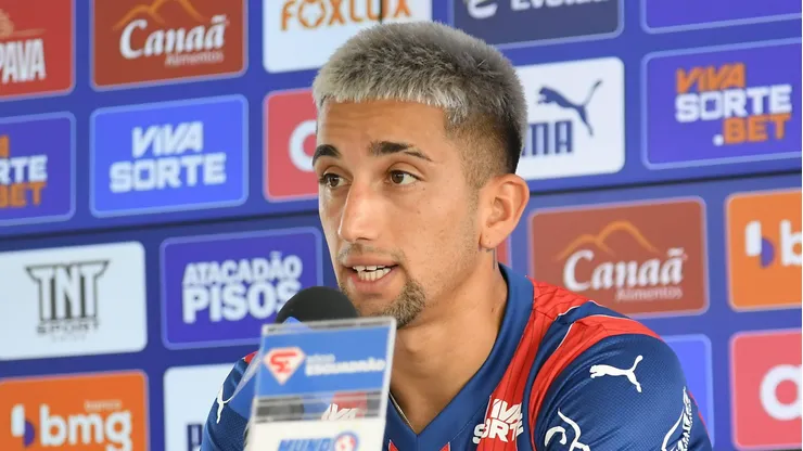Cristian Olivera no Grêmio. Foto: Jhony Pinho/AGIF