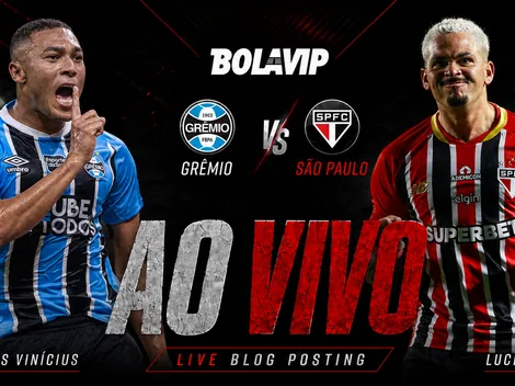 Grêmio vence o São Paulo de virada pelo Brasileirão