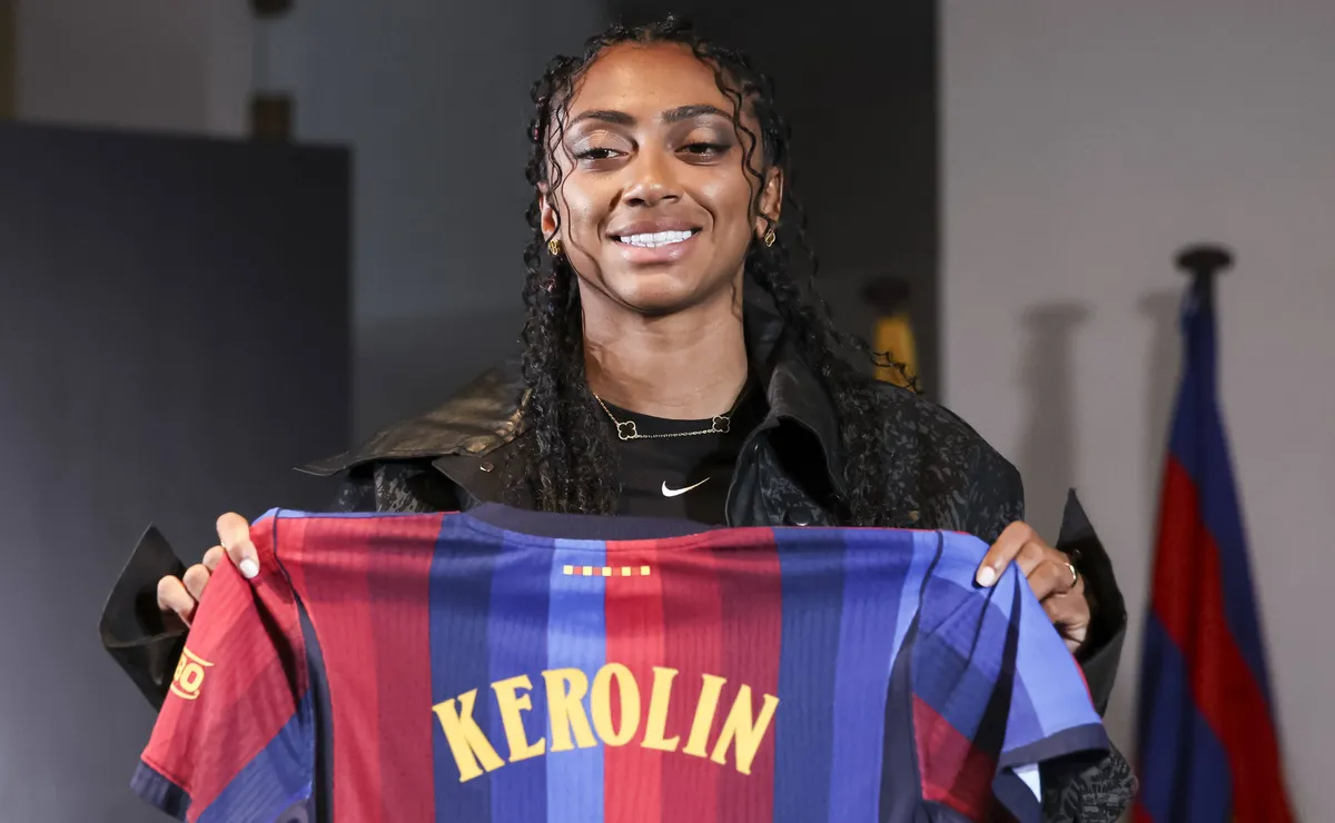 Kerolin chega ao Barcelona e revela sonho de ser melhor do mundo: “Sei que vou evoluir”