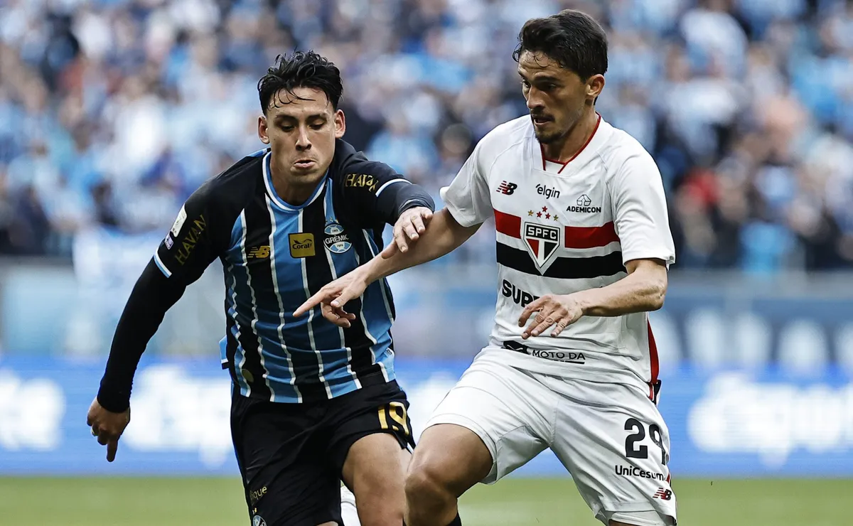 São Paulo sofre virada e é derrotado pelo Grêmio por 2 a 1 no Brasileirão