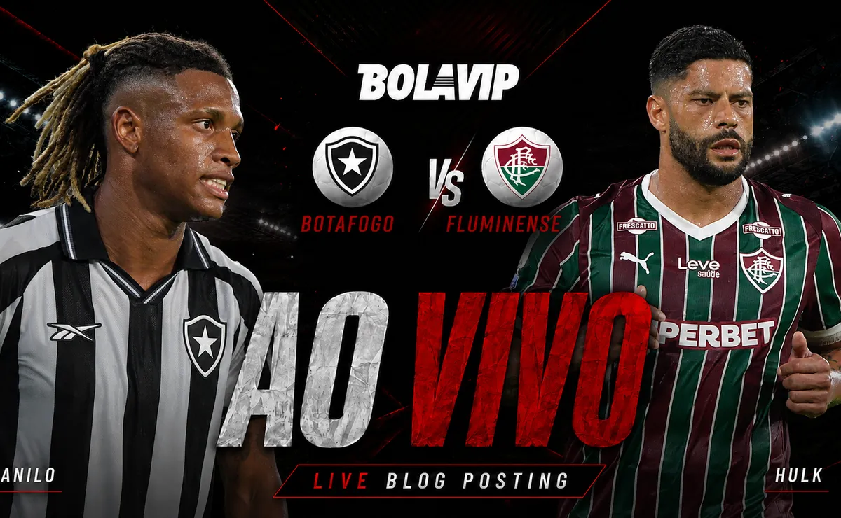 Botafogo x Fluminense Ao Vivo: acompanhe de graça o jogo em tempo real | Brasileirão