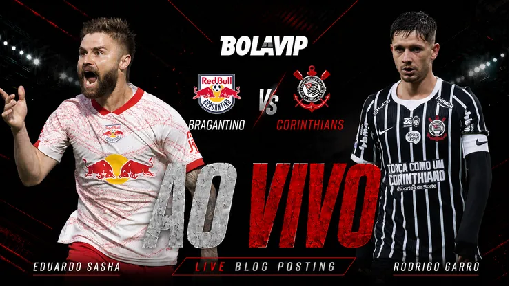 Bragantino x Corinthians é transmitido ao vivo pelo Bolavip Brasil