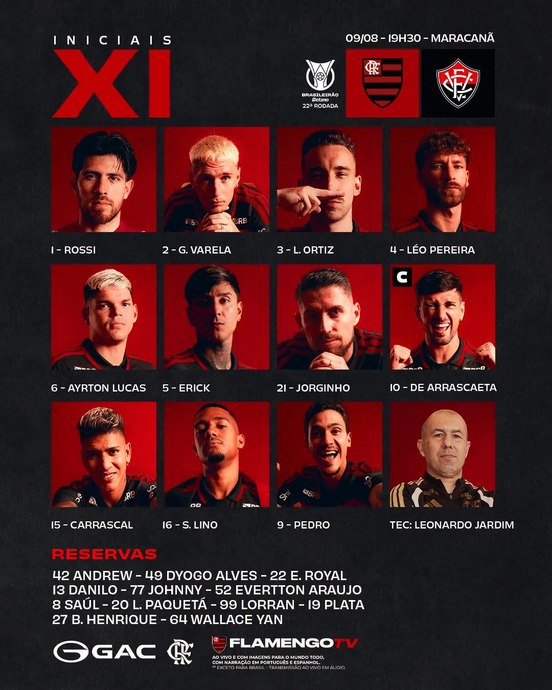 Foto: Flamengo/X