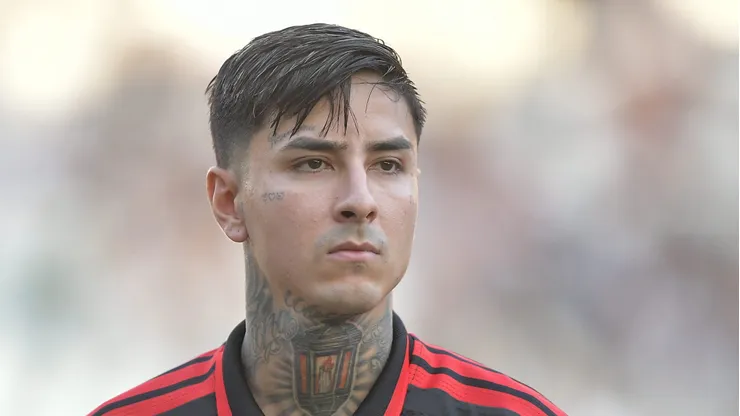 - Pulgar jogador do Flamengo durante partida contra o Botafogo