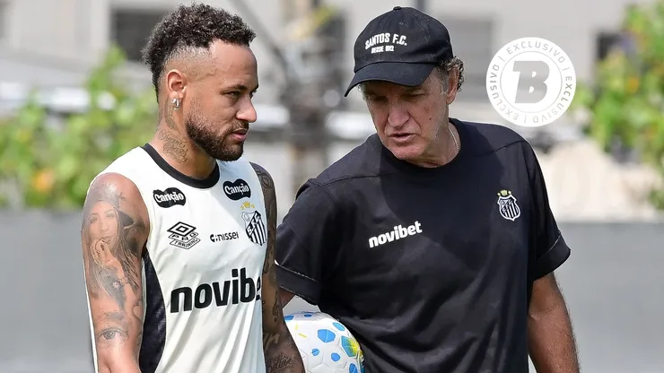 Neymar desfalcou Santos contra o Athletico-PR por suspensão automática - Foto: Jota Erre/AGIF