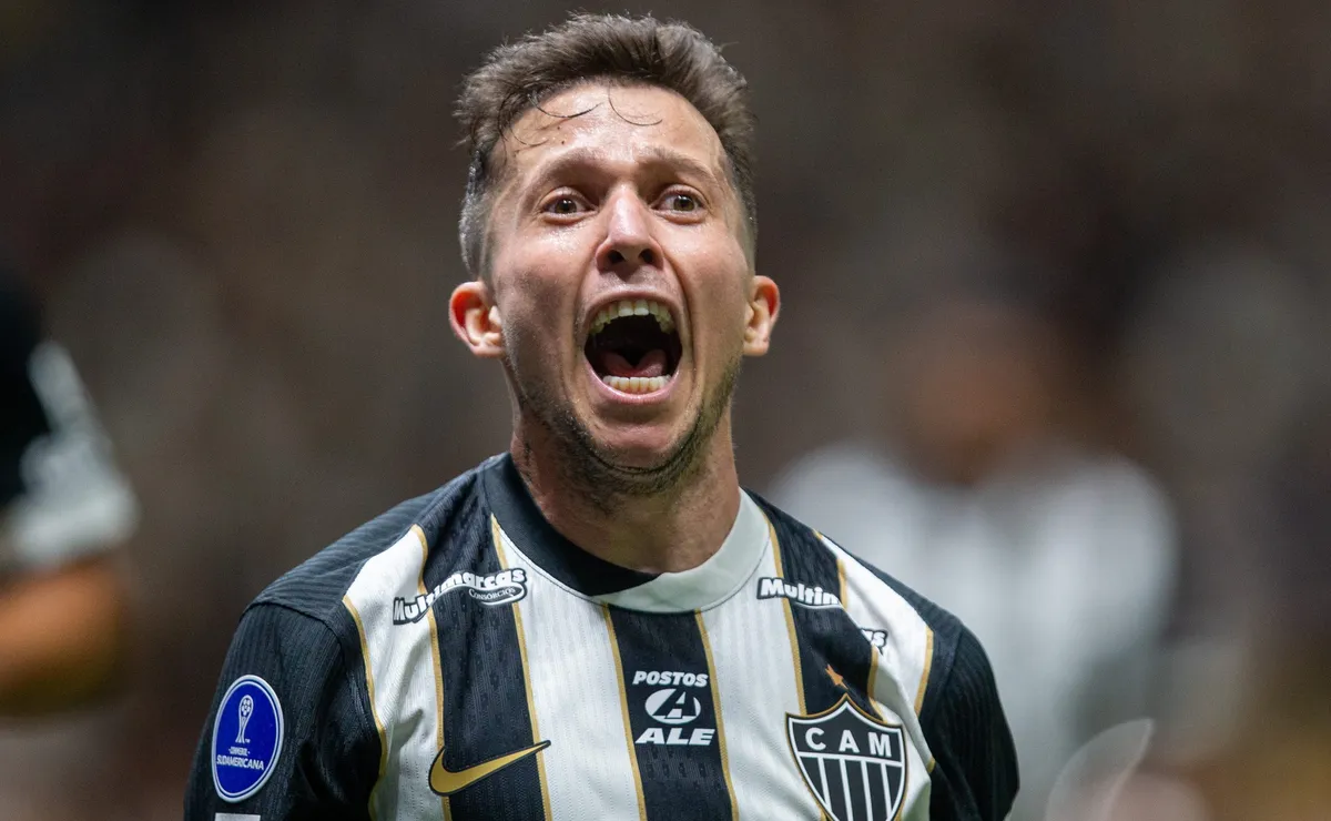 Bernard ganha protagonismo e assume artilharia isolada no Atlético-MG na temporada