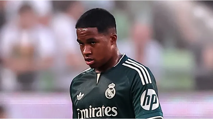 Endrick, atacante do Real Madrid - Foto: David Balogh/Getty Images