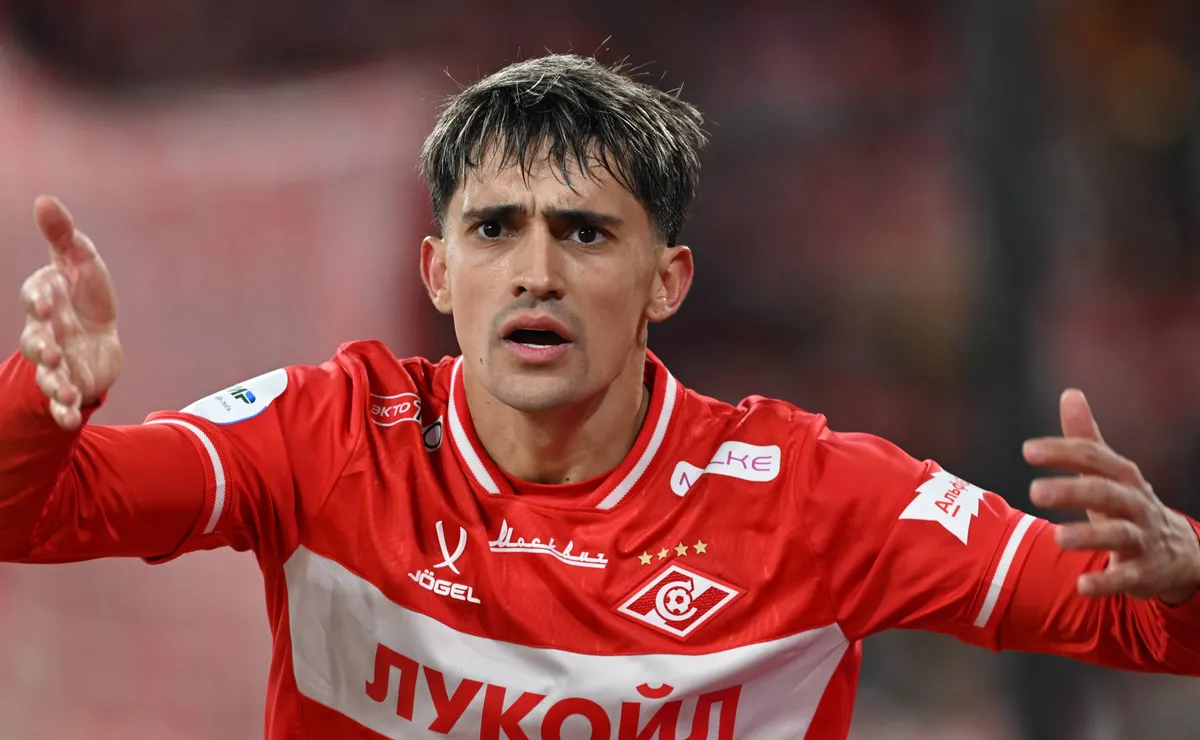 Sem acordo por Brian Rodríguez, Vasco estuda contratação de Pablo Solari, do Spartak Moscou
