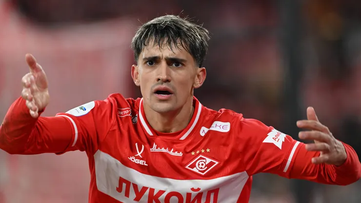 Pablo Solari, do Spartak Moscou, está no radar do Vasco