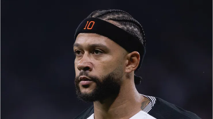 Memphis Depay no Corinthians. Foto: Ettore Chiereguini/AGIF