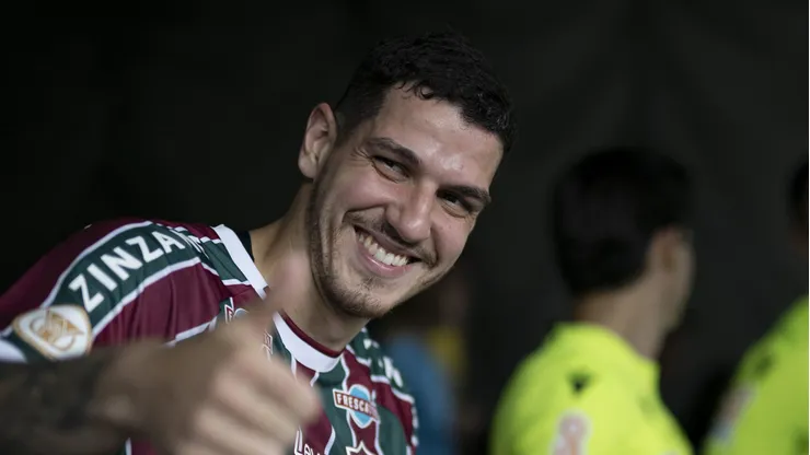 Nino pelo Fluminense. Foto: Jorge Rodrigues/AGIF