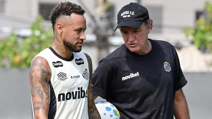 Neymar tem bom relacionamento com Cuca.