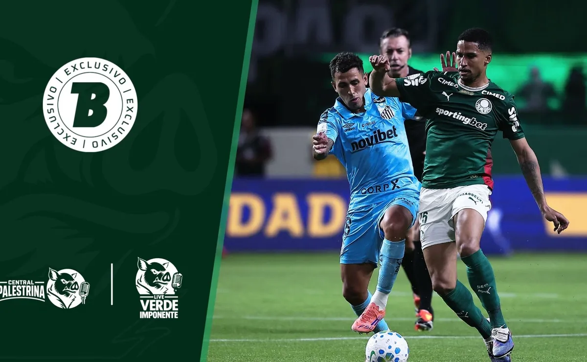Vídeo: Podcast vê vantagem para o Palmeiras ao pegar o Santos nas quartas da Copa do Brasil
