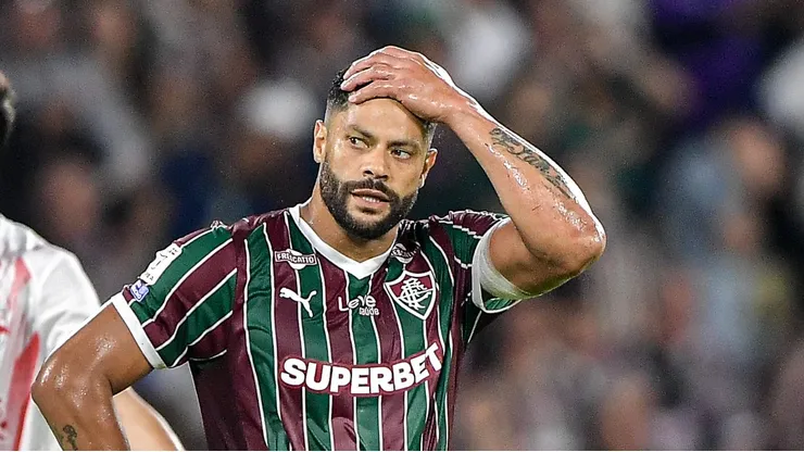 Hulk jogador do Fluminense durante partida contra o Bragantino no estadio Maracana pelo campeonato Brasileiro A 2026.