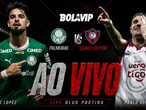 Palmeiras e Cerro Porteño empatam pela ida das oitavas da Libertadores