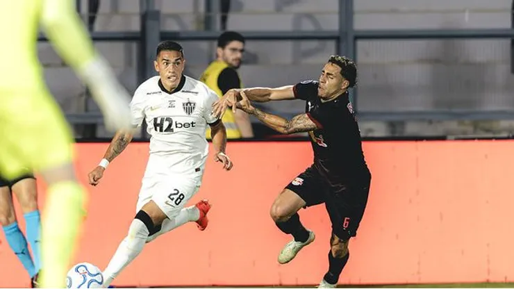 Atlético x Bragantino. Foto: Pedro Souza / Atlético