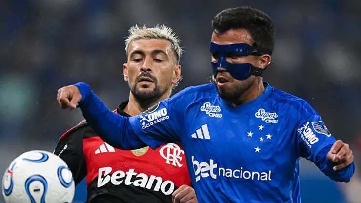 Cruzeiro x Flamengo. Foto: Pedro Vilela/Getty Images