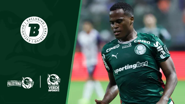 Jhon Arias atuando pelo Palmeiras - Foto: Alexandre Schneider/Getty Images