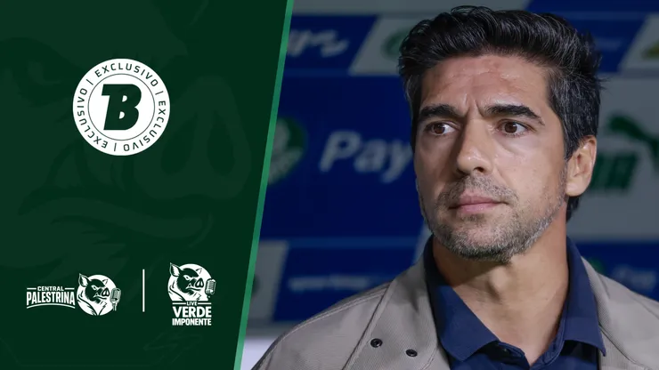 Abel Ferreira durante partida no Nubank Arena. Foto: Marcello Zambrana/AGIF/Arte Bolavip Brasil.