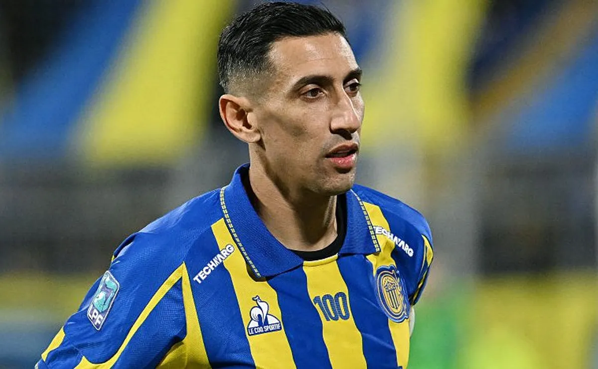 Di María dita o ritmo do Rosario Central e vira o foco tático do Corinthians