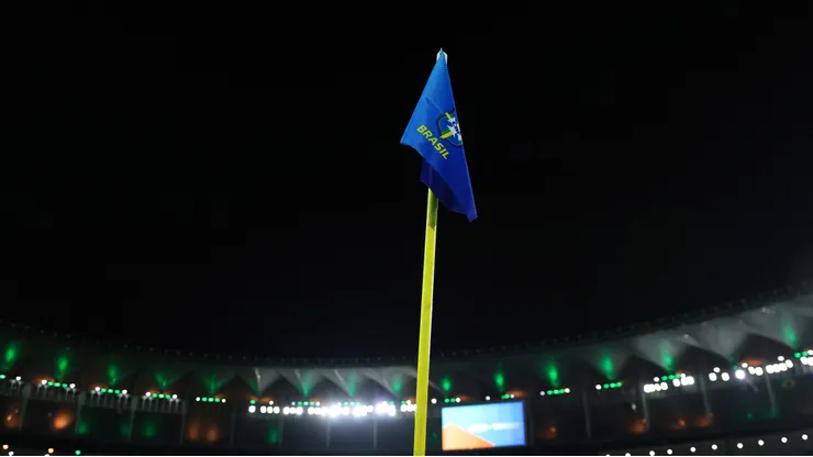 Vista geral do Maracanã antes de partida pelas Eliminatórias em 2025.