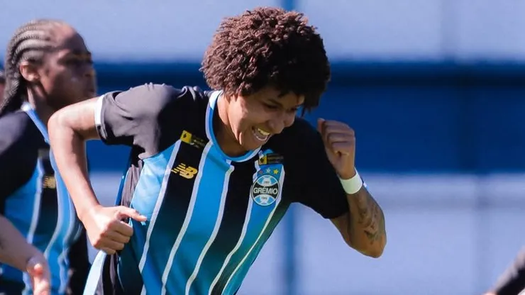 Leidiane, atacante do Grêmio. Foto: Caroline Martins / Grêmio FBPA